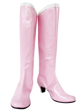 Sailor Moon Cosplay imité Chaussures en cuir
