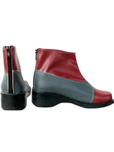 Tales of the Abyss Luc imité Chaussures en cuir cosplay caoutchouc
