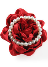 White Imitation Pearl Wedding Bridal Bracelet