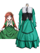 Rozen Maiden Suiseiseki Jade Stern Lolita Cosplay Costume