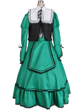 Rozen Maiden Suiseiseki Jade Stern Lolita Cosplay Costume