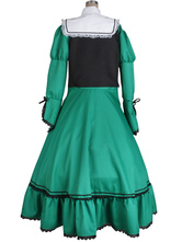 Rozen Maiden Suiseiseki Jade Stern Lolita Cosplay Costume
