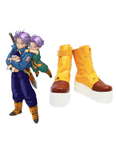 Dragon Ball imité des chaussures en cuir de Cosplay