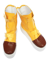 Dragon Ball imité des chaussures en cuir de Cosplay