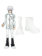 Hitman Reborn Byakuran Imitated Leather Cosplay Shoes