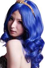 Blue 45cm VOCALOID Nylon Cosplay Wig