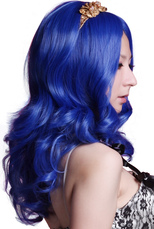 Blue 45cm VOCALOID Nylon Cosplay Wig