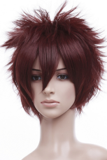 Brown 35cm Katekyo Hitman Reborn! Sawada Tsunayoshi Nylon Cosplay Wig
