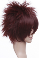 Brown 35cm Katekyo Hitman Reborn! Sawada Tsunayoshi Nylon Cosplay Wig