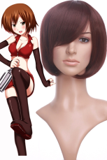 Brown 30cm VOCALOID meiko Nylon Cosplay Wig