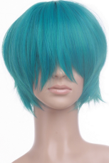 Green 30cm Katekyō Hitman Reborn!-Fran Nylon Cosplay Wig