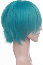 Green 30cm Katekyō Hitman Reborn!-Fran Nylon Cosplay Wig