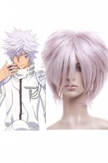 Light Pink 35cm Katekyo Hitman Reborn! Byakuran Nylon Cosplay Wig