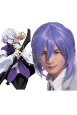Light Purple Pandora Hearts-Xerxes Break  Nylon Cosplay Wig