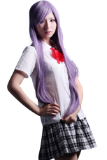Purple Rozen Maiden-Rose Quartz Nylon Cosplay Wig