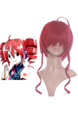 Red 90cm VOCALOID KASANE TETO Nylon Cosplay Wig