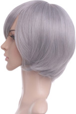 Silver 32cm Black Butler Kuroshitsuji Ash Landers Nylon Cosplay Wig