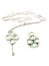 Shugo Chara! Blue Alloy Cosplay Key