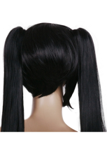 Vivid Black 120cm Black Rock Shooter Nylon Cosplay Wig