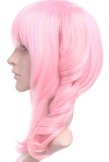 Vivid Pink 40cm Nylon Code Geass Anya Cosplay Wig