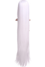 Vivid Silver 120cm Katekyō Hitman Reborn!-Superbia Squalo Nylon Cosplay Wig