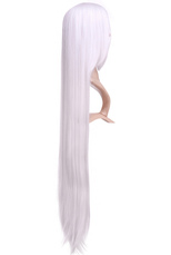 Vivid Silver 120cm Katekyō Hitman Reborn!-Superbia Squalo Nylon Cosplay Wig