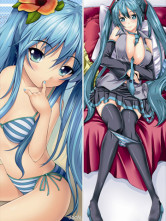 Vocaloid Polyester Microfibre Long Body Pillowcase