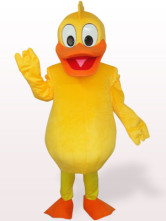 Yellow Duck Plush Adult Mascot Costume