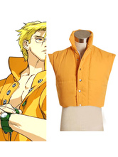 Street Fighter Charlie's Padded Vest Cosplay Costume