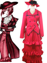 Black Butler Madam Red Angelina Dalles Cosplay Costume