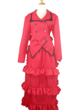 Black Butler Madam Red Angelina Dalles Cosplay Costume