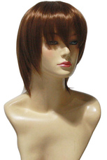 Death Note Light Yagami Kira Brown Cosplay Wig
