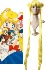 Sailor Moon Usagi Tsukino 130cm Cosplay Wig