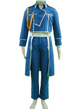 Fullmetal Alchemist Mustang Uniform Cosplay Costume
