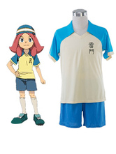 Cool Inazuma Eleven Rachel Naomi Remen Middle School Summer Football Boys Trikot Cosplay Costume