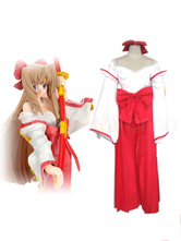 Kannazuki no Miko Himeko Kurusugawa traje de cosplay