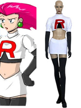 Jessie venue de Pokemon cosplay costume