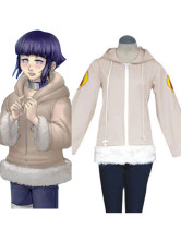 Naruto Hyuga Hinata Jacket Cosplay Costume