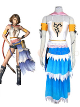 Final Fantasy X-2 Yuna Cosplay Costume
