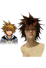 Kingdom Hearts II Sora SPIKY Cosplay Wig