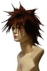 Kingdom Hearts II Sora SPIKY Cosplay Wig