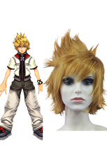 30cm Kingdom Hearts II Roxas Cosplay Wig