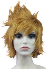 30cm Kingdom Hearts II Roxas Cosplay Wig