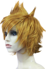 30cm Kingdom Hearts II Roxas Cosplay Wig