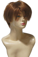 Code Geass Suzaku Kururugi Brown Cosplay Wig