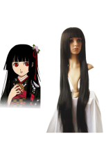 じごくしょうじょ—えんまあいプレかつら　コスプレロングストレート