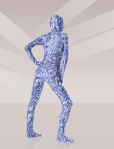 Blue Lycra Unisex Zentai Suit