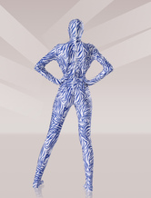 Blue Lycra Unisex Zentai Suit