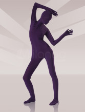 Soft Purple Silk Unisex Zentai Suits
