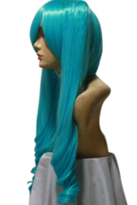 Perruque de cosplay de VOCALOID2 Hatsune Miku